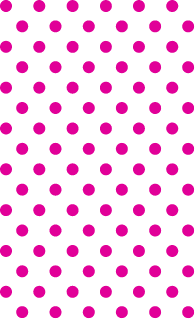 Pink dots on a transparent background
